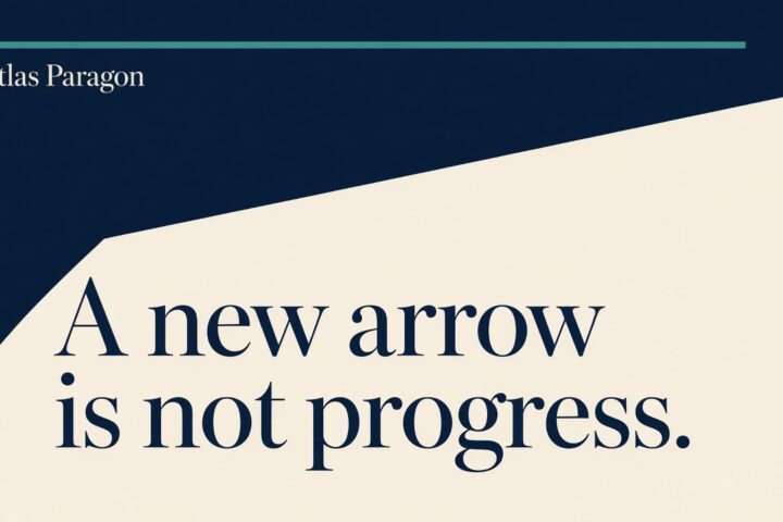 Cover for when another integration is technical debt: a new arrow is not progress.