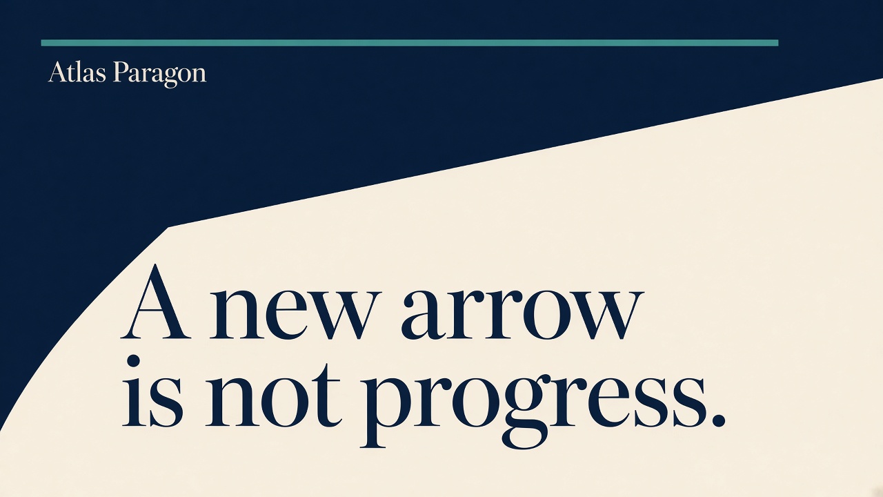 Cover for when another integration is technical debt: a new arrow is not progress.